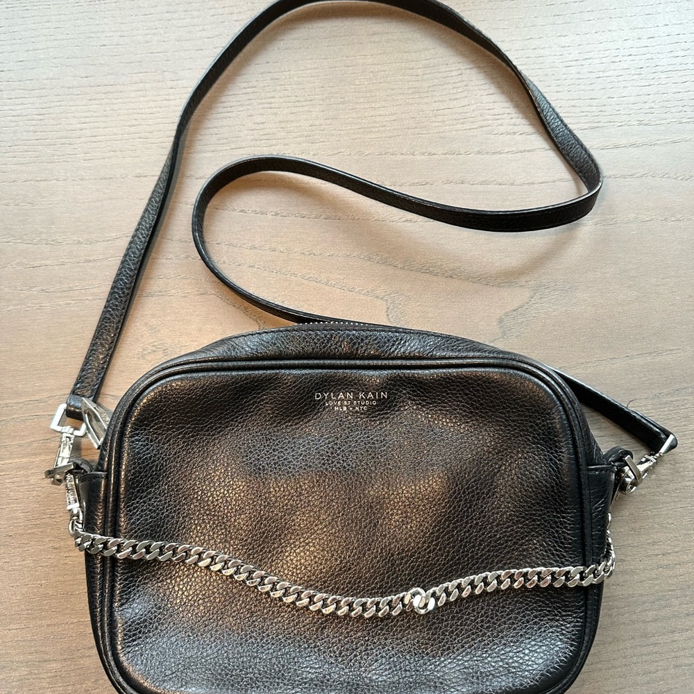 Dylan Kain black leather mini bag - Picture 3 of 3